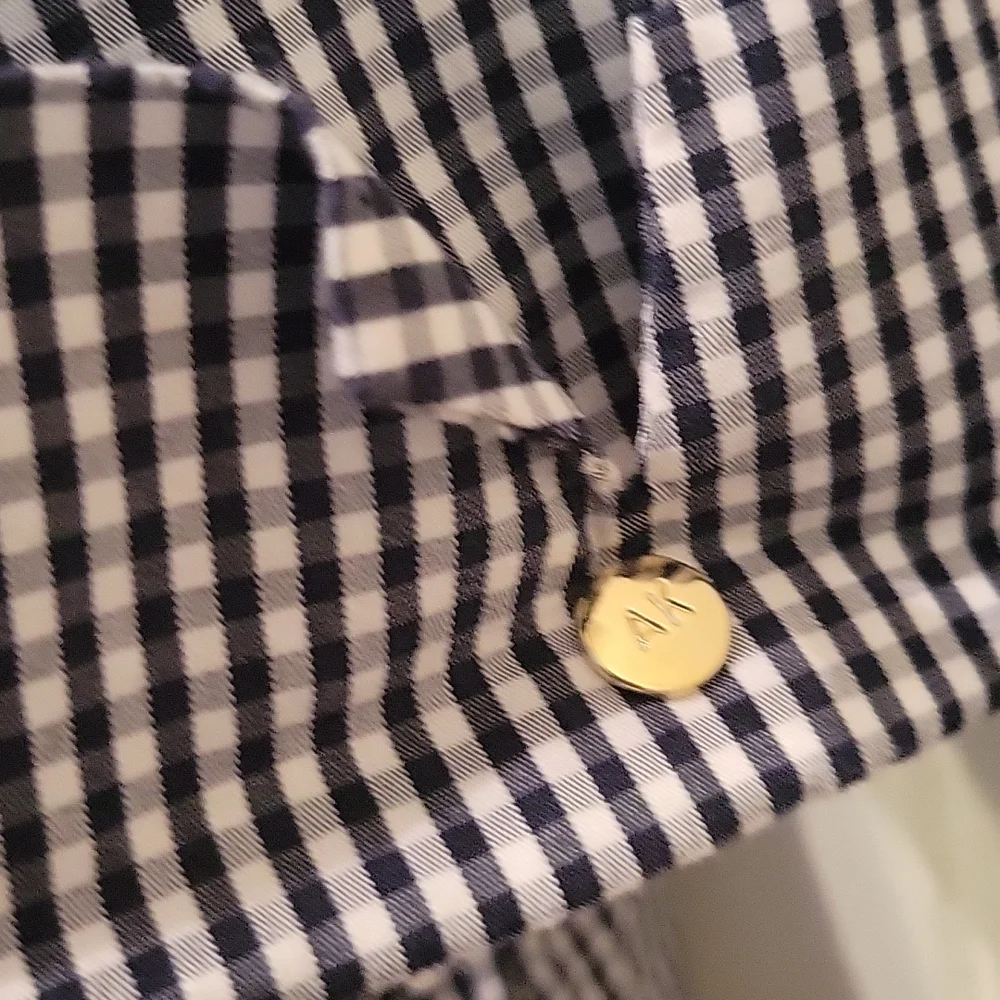 Anne Klein Button Down Shirt XL - Picture 4 of 7